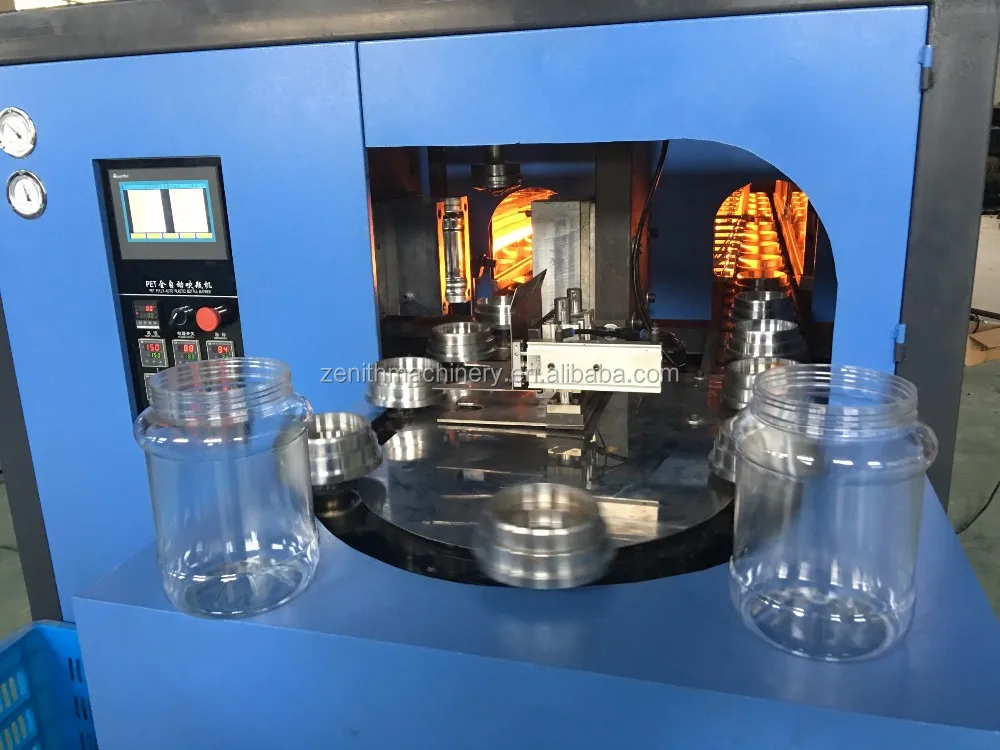 Automatic 1cavity Preform Hand Feeding Pet Jar Bottle Make Blowing Machine Buy Pet Jar Blowing