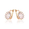 91700-Hanging earring design, beautiful pressed earrings, earring crystal