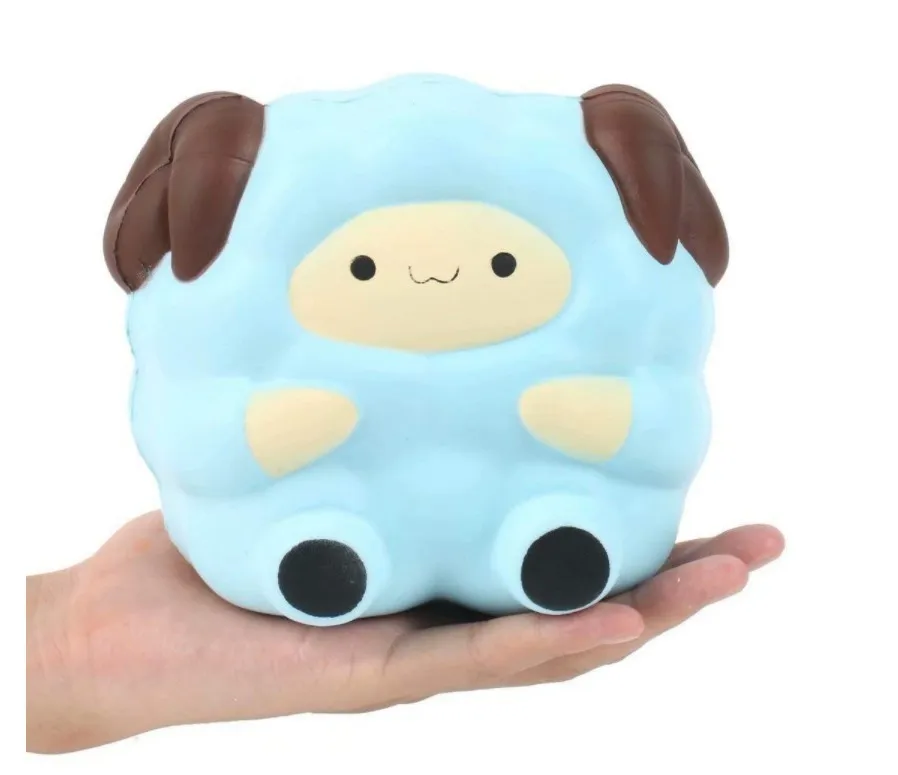 Source Mskwee Jumbo Sheep Squishy Blue Lamb Slow Rising Toys Scented Animal Squishy Stress Release Animal Toy Sheep Toy For Kids on m.alibaba.com