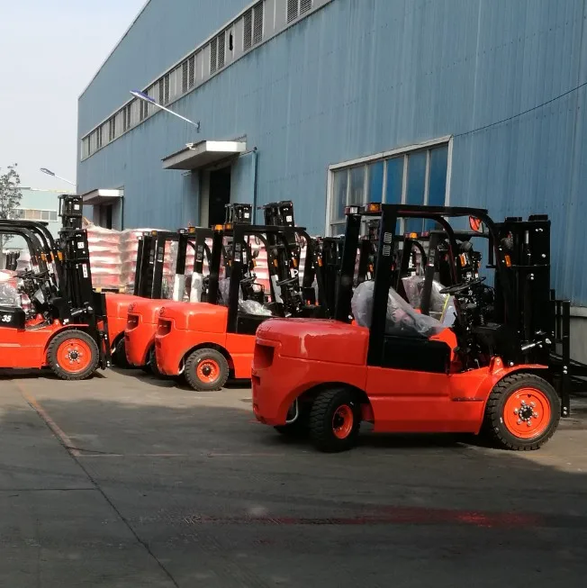 
China diesel forklift heli diesel forklift 5 ton with 3-6.5m lifting height 