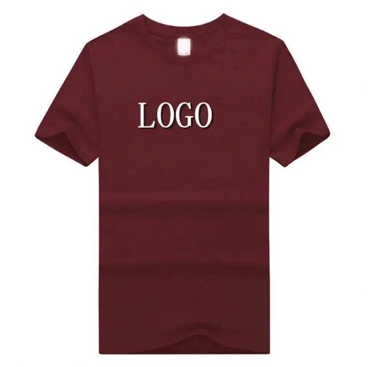 

Branded french Foam Printing 35Polyester 65% Cotton Create Your Own Brand T Shirt