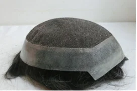 
High quality natural looking 6 inch women toupee human hair toupee/natural hair wig for men 