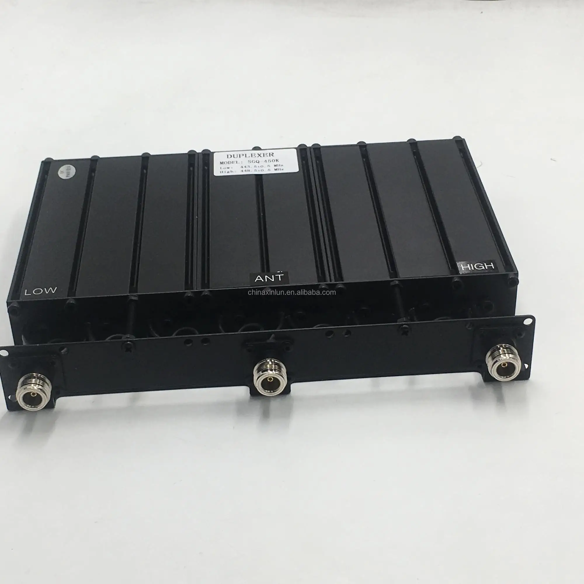 UHF Repeater Duplexer 100W 400-520MHz 8 Cavity Duplexer for SGQ-450K 100W N/SMA Connector Exer Diplexer for Radio Repeater 