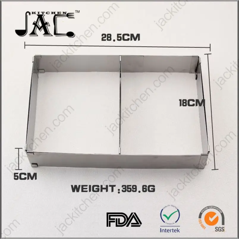 Soft Stainless Steel Food Grade Chocolate Mold