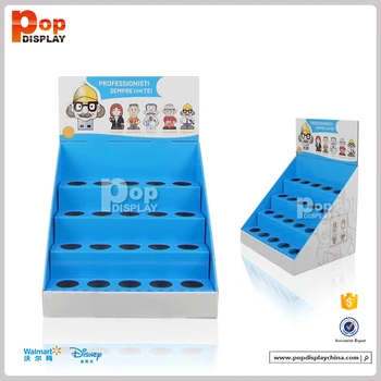 Cosmetic Cardboard Counter Display Stands For Perfume Display