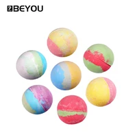 

BEYOU Wholesale Custom Bath Bombs Fizzies 50G Foot Bath Bomb Yellow Red Orange 1000mg Hemp Oil Bathbomb Set