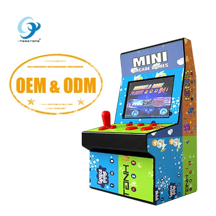 

CT882B 2020 best brand 8 bit handheld game arcade bartop for kid, Customized