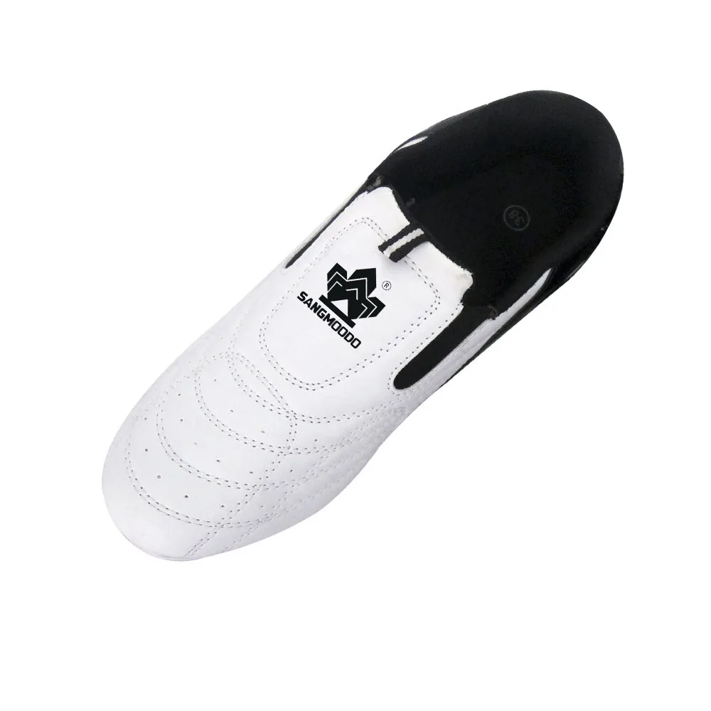 

Factory customization cheap non slip soft rubber sole white martial arts taekwondo shoes