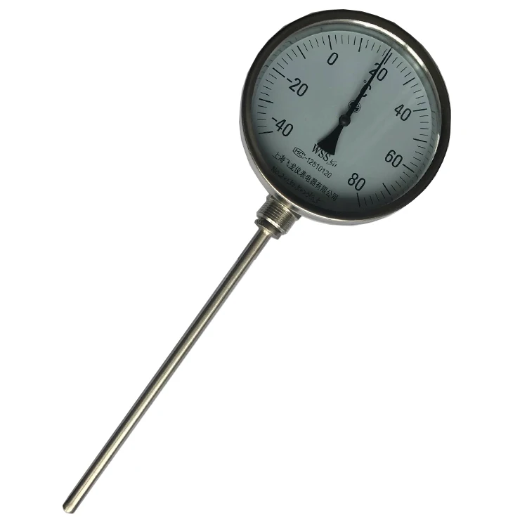 Industrial Dial Bi-metal Thermometer WSS511 Temperature Gauge