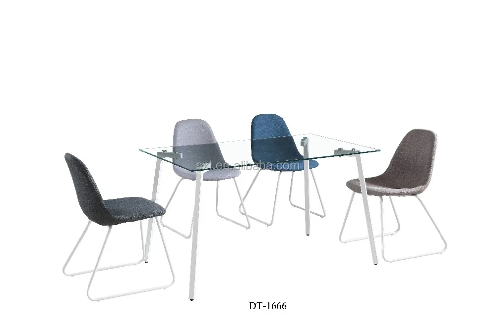 Venta al por mayor comedor metal vidrio compre online los mejores ... Vidrio comedor diseño