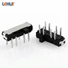 Hot sale handle in one side DIP 8P3T 8PIN Mini Slide Switches for power switch