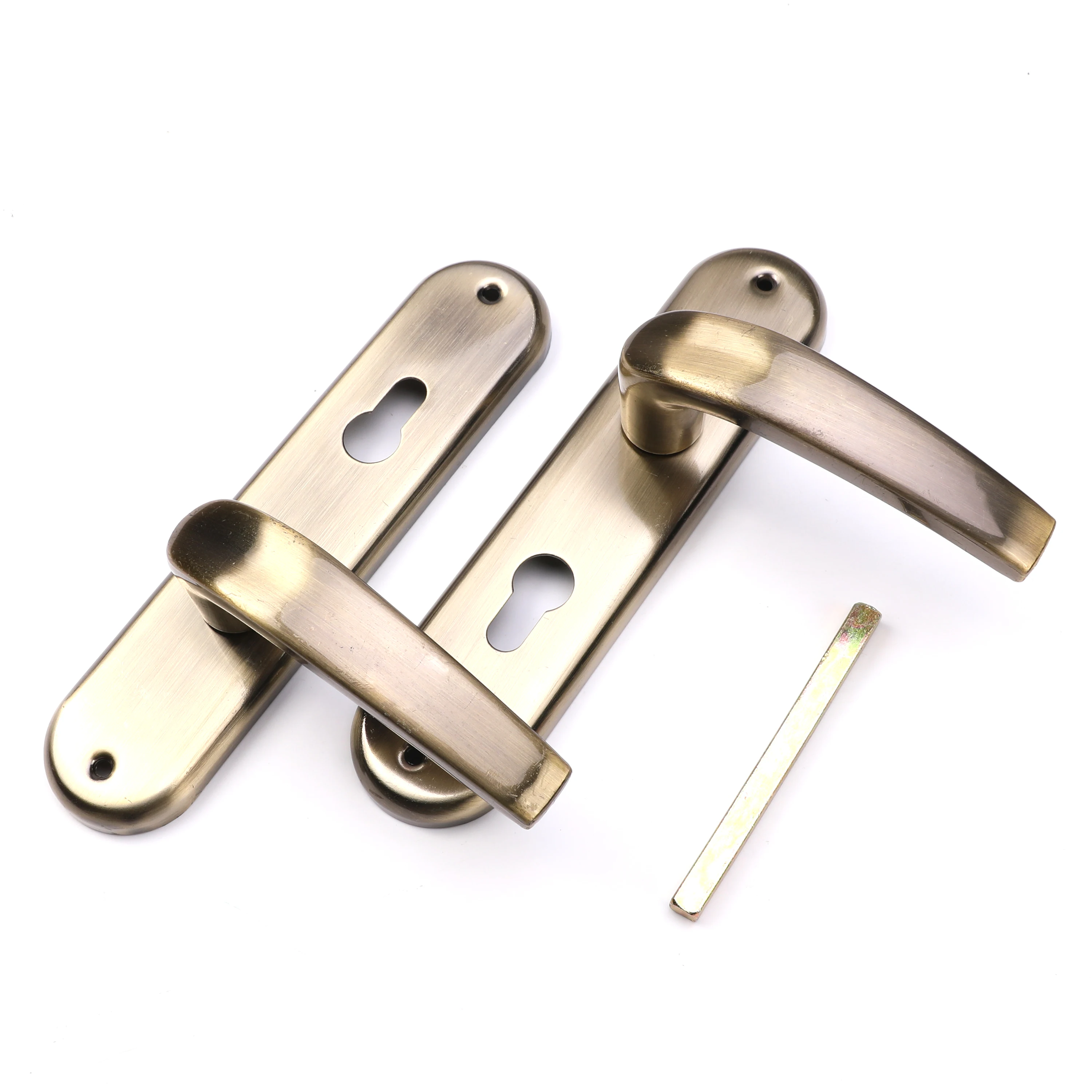 Aluminum handle iron panel Bedroom design DOOR HANDLE