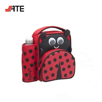 Cute Design Lunch Bags For Kids Insulated Bag With Bottle Holder Cute Design Lunch Bags For Kids Insulated Bag With Bottle Holder