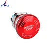 22mm ip67 waterproof electrical mushroom emergency stop switch push button