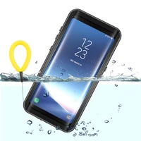 

waterproof phone case for Samsung S9 S10 plus Note 9 shockproof rugged cell phone case with float strap for iPhone X Xs Xr XsMax