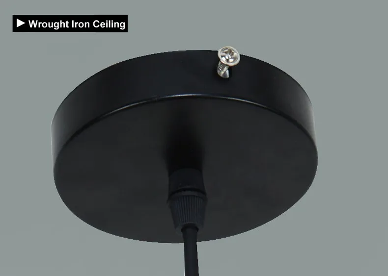 Medieval Rusty Industrial Metal Lamp Shades With Vintage Hanging Wire