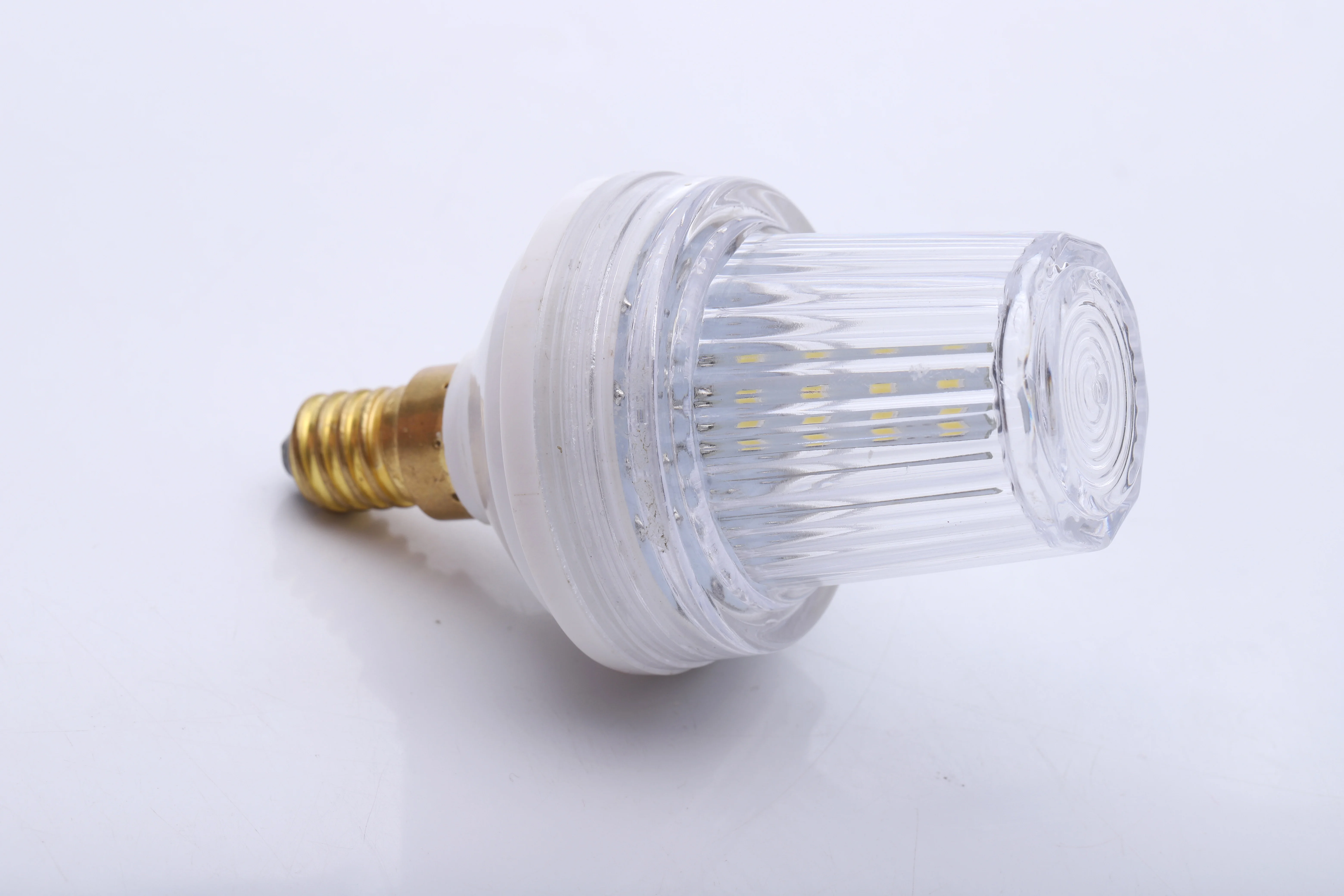 Outdoor waterproof plastic housing lamps E27 B22 E14 base strobe Led flashing light bulbs
