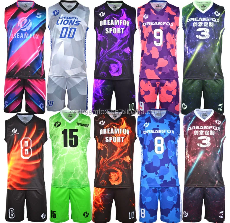 Sublimation Custom Design Cheap Plain Basketball Jerseys Reversible