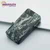 Black marble printed electric usb cigarette lighter
