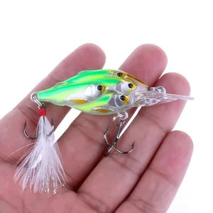 In Stock cheap price wholesale Fishing Artifical Hard Lure Mini Crank Bait