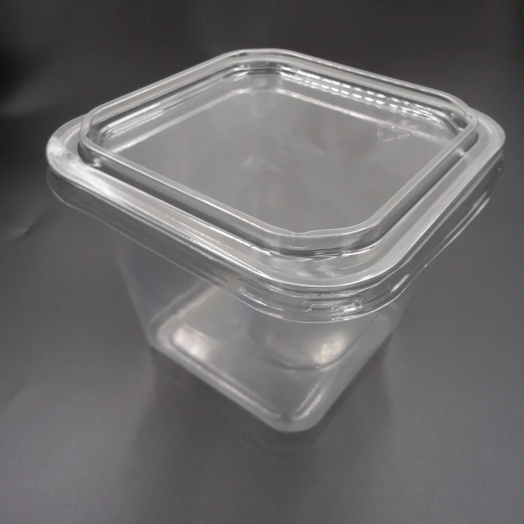 

take away PP PET plastic fruit box disposable food containers, Transparent