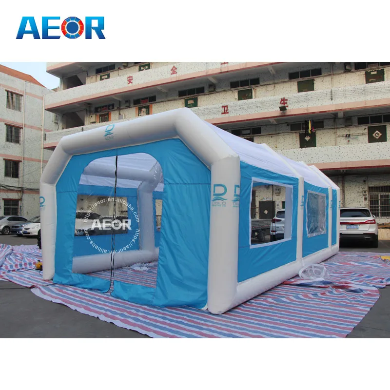 7m 8m 9m 10m Small Inflatable Spray Booth Car Paint Booth Tent - AliExpress