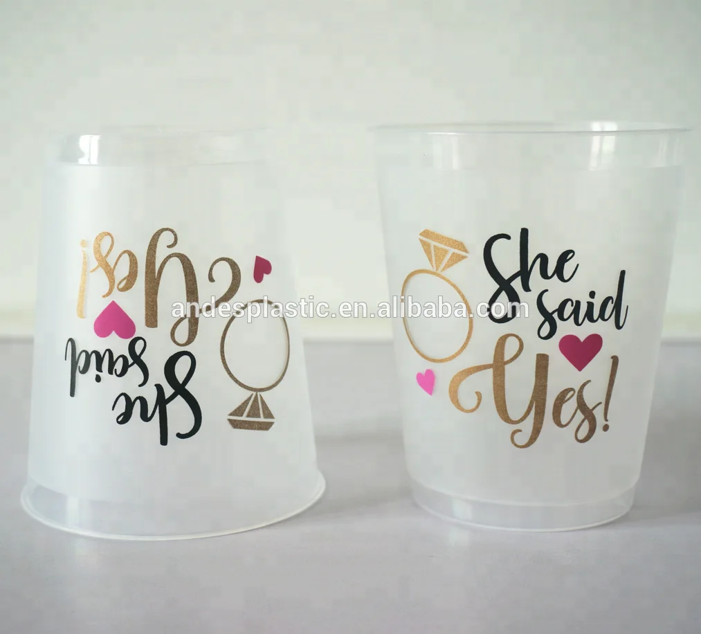 
2017 hot selling wholesale 400ml Frosting Pp Plastic Flex Water Drinking Cup 