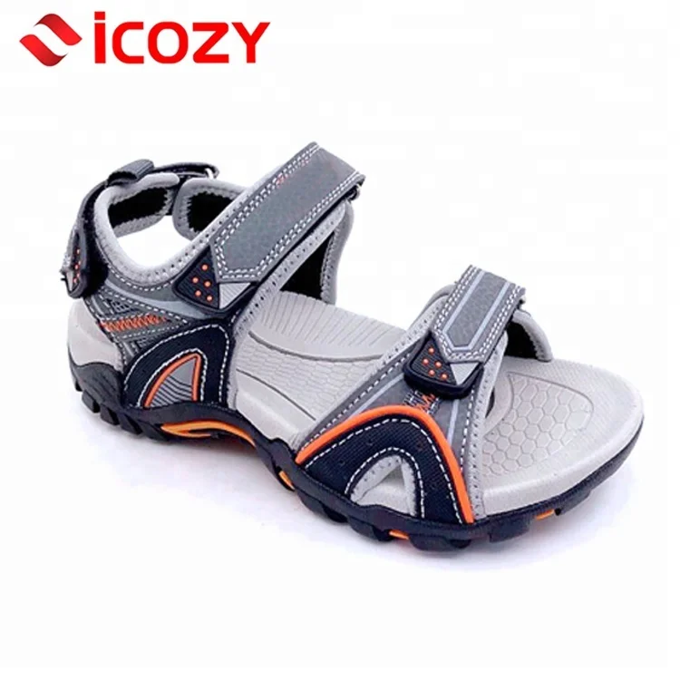

PU upper summer beach shoes for teenager boys shoes sandals, Customized