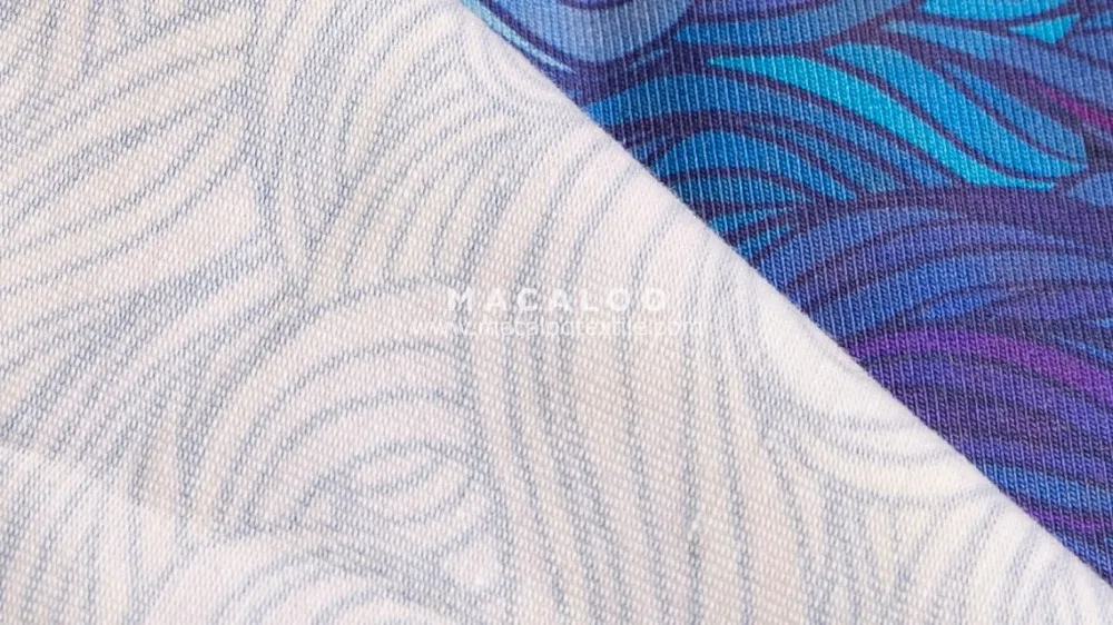 Direct manufacturer digital printed cotton single jersey fabric