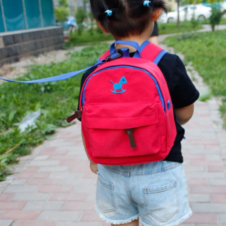 Osgoodway2 Baby Safety Anti-lost Kids School Bag Toddler Walking Kids Bag School Backpack Canvas