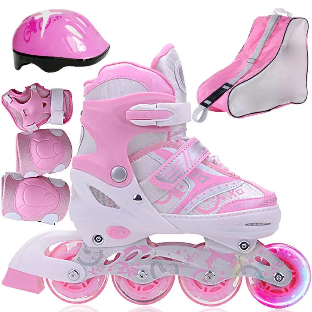 pink toddler ice skates