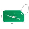 Travel Suitcase Name ID Address Label Holder Baggage Boarding Tags For keys