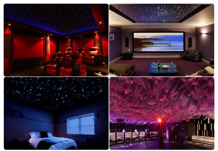 Decorative Star Ceiling Led Fiber Optic Light Kit Buy Decorative