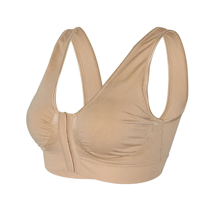 
Hot sale great quality seamless women bra with zipper 