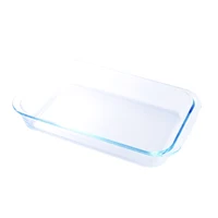 

Oven safe borosilicate glass baking dishes/glass plate/glass baking tray