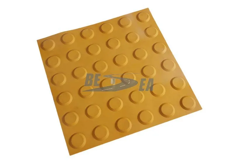 Anti-slip Rubber Pvc/tpu Tactile Paving Tile Used In Floor - Buy ...