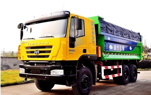 saic iveco hongyan 6*4 20 euro5 tons slag vehicle sludge truck