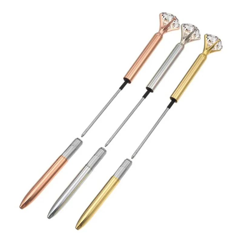 Promo big crystal diamond pen
