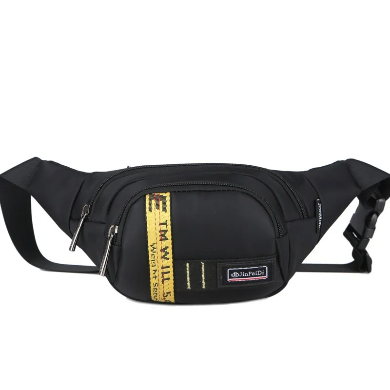 

High quality stylish fanny pack men bum bag messenger bags for men sports travelling hiking riding bag, As picture