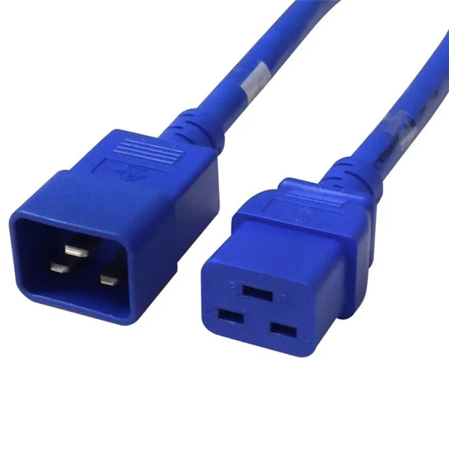 International Iec60320 C20 To Iec C19 Connector Power Cord - Buy C20 To ...