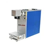 Engineers available to service machinery overseas mini 20w optical fiber laser marking machine