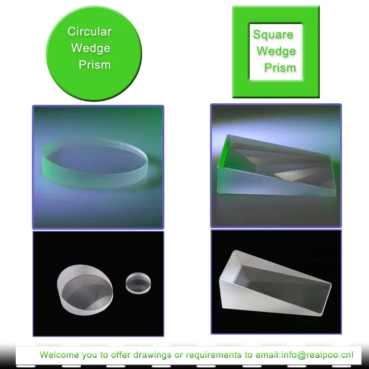 Bk7 Optical Glass Wedge Prism Buy Glass Wedge Prism,Bk7 Optical Wedge