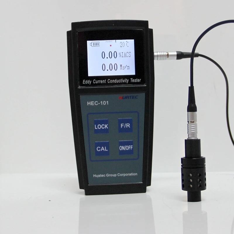 Hec101 Digital Portable Eddy Current Electrical Conductivity Meter