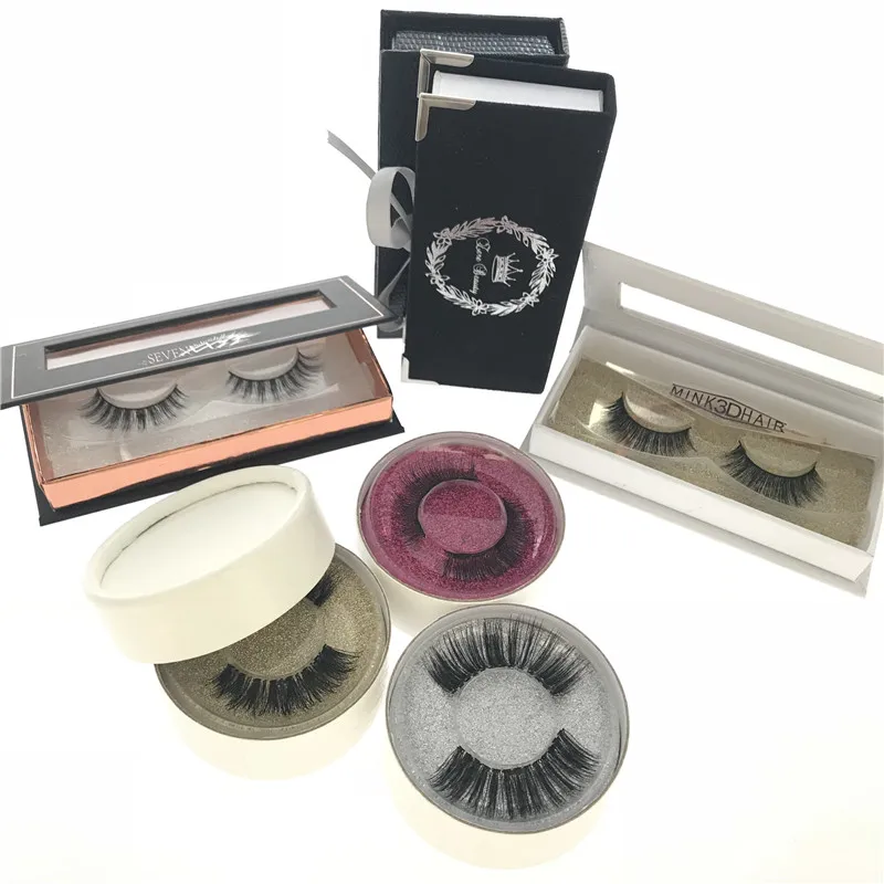 

Wholesale mink eyelash extension custom eyelash packaging box, Colored box