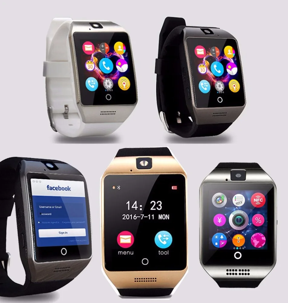 

ShenZhen Smartwatch With Sim Card Slot Front Facing Camera, Black, gold, white,silver