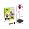 Boxing Set With Punching Ball + Hand Pump + Boxing Gloves - Height Adjustable Base, Easy Setup & Portable Design | Top Gifting