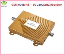 GSM/3G 900/2100MHZ Full-duplex Single Port Built-in Power LED Light ALC Mobile Phone Signal Amplifier Repeater