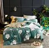 Hot sale high quality100% cotton bed sheet design flower pattern bed sheet sets bedding