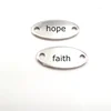 custom design two hole shoelace metal charms oval shape blank sholelace charms tags for bracelet necklace cloth handbag making