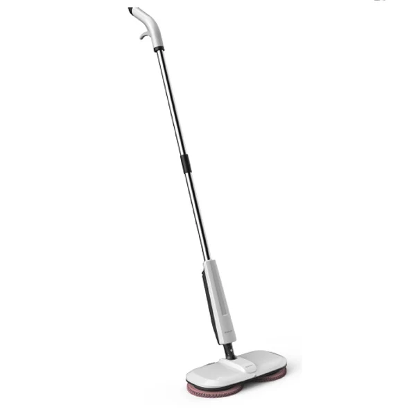 Cordless Double Electric Mop With Water Spray,Wireless Spray Mop And